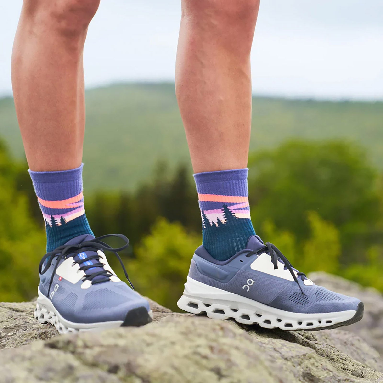 Trail Max Cushion Mini-Crew Socks - Unisex
