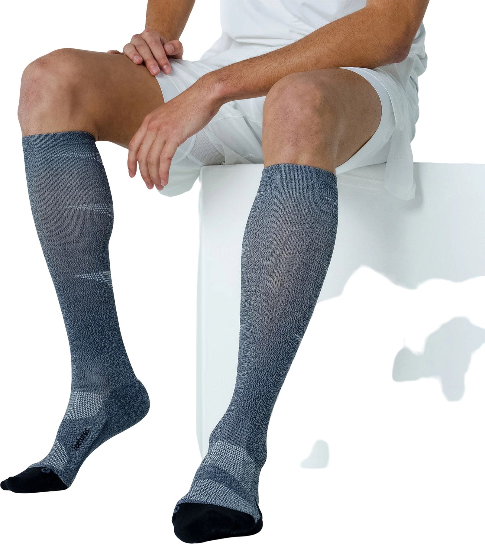 Graduated Compression Light Cushion Knee High Socks - Unisex