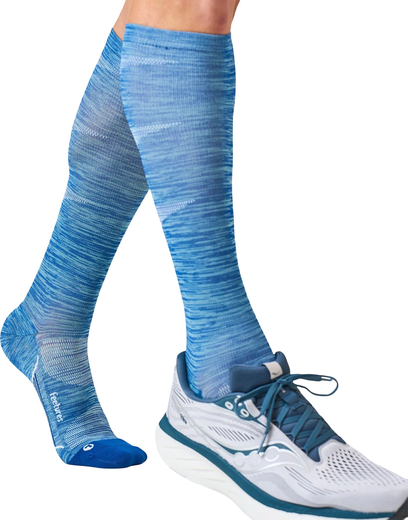 Graduated Compression Light Cushion Knee High Socks - Unisex