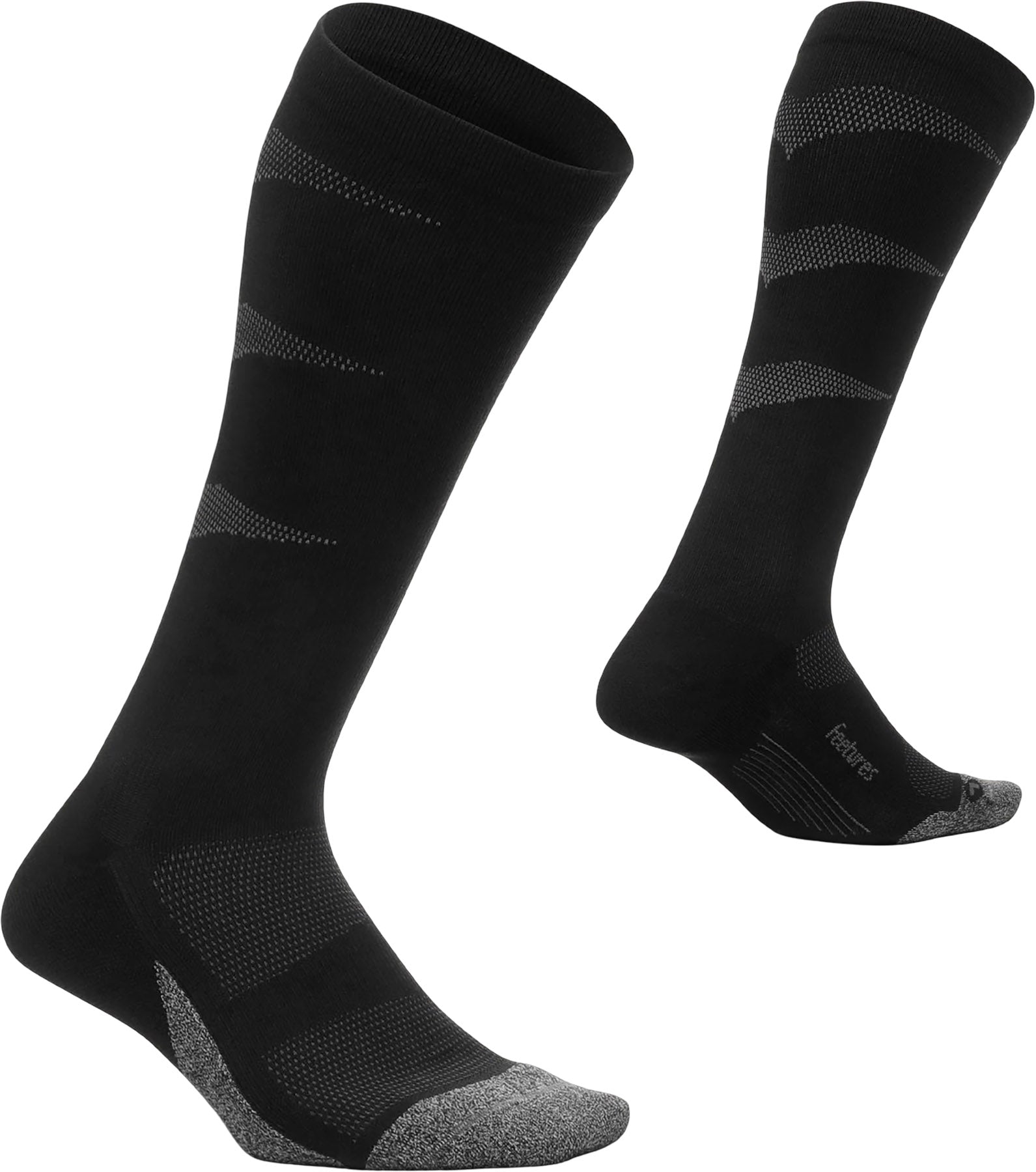 Graduated Compression Light Cushion Knee High Socks - Unisex