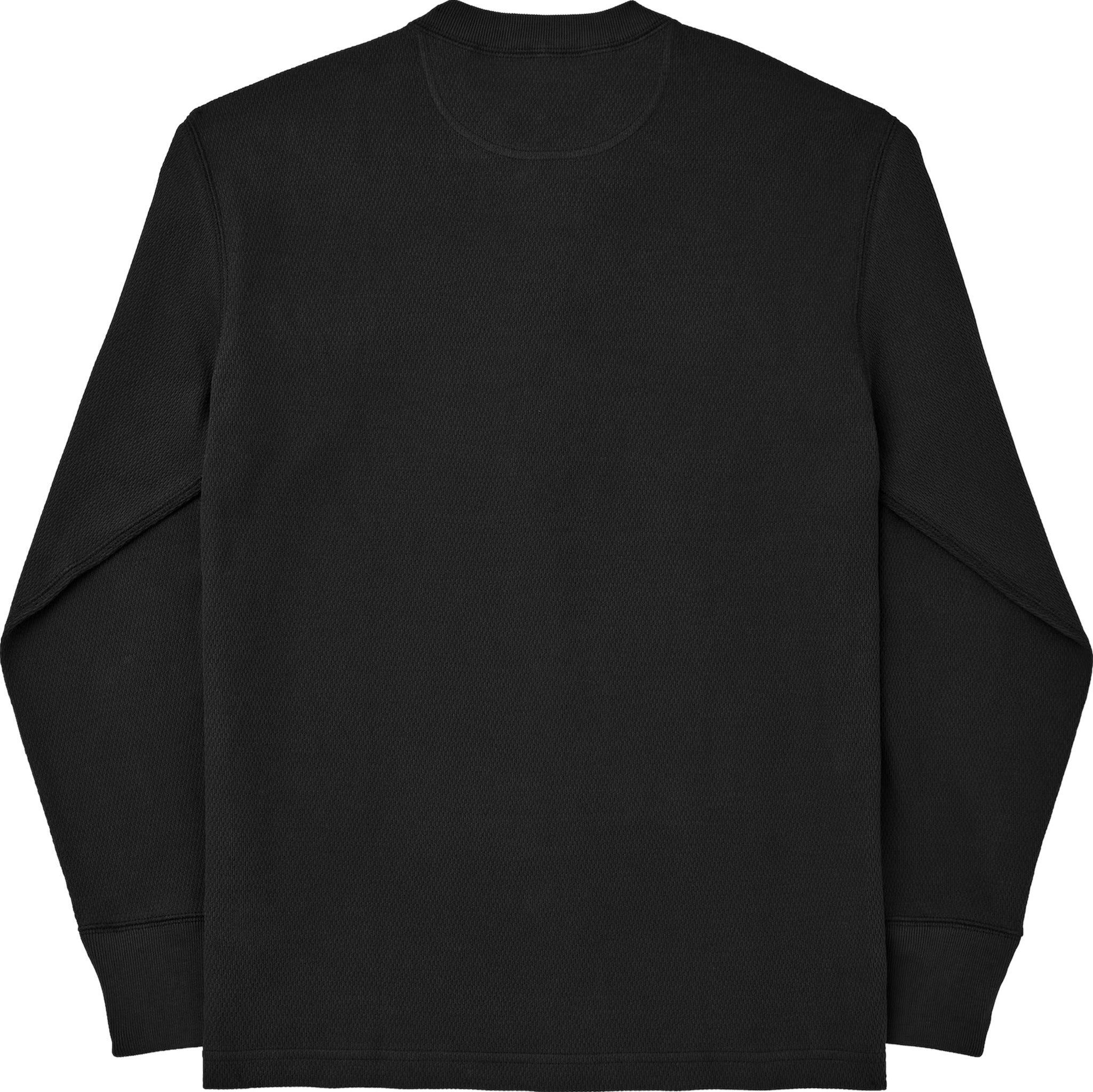 Waffle Knit Henley Shirt - Men's