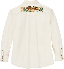 Embroidered Western Shirt - Women's