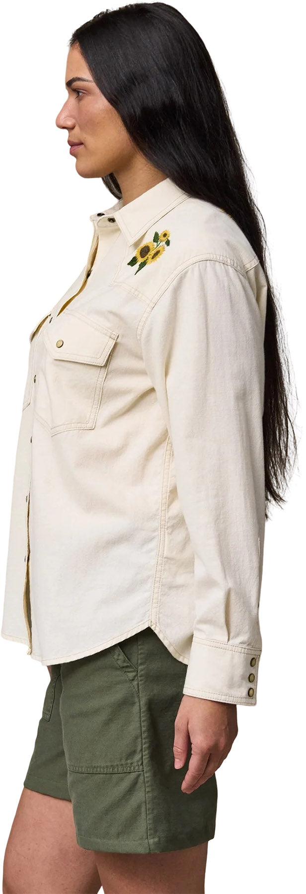 Embroidered Western Shirt - Women's
