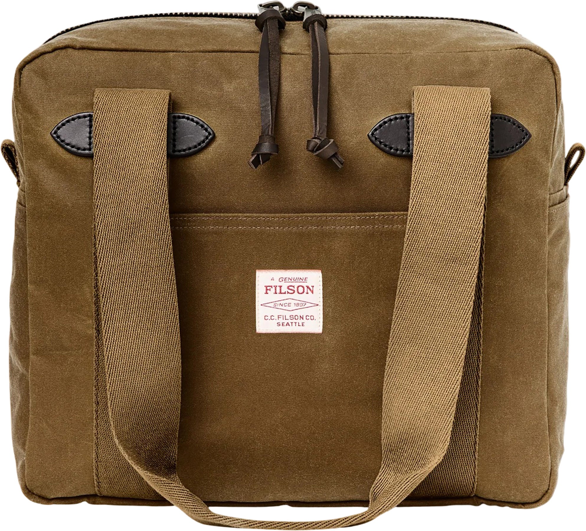Tin Cloth Zipper Tote Bag 25L