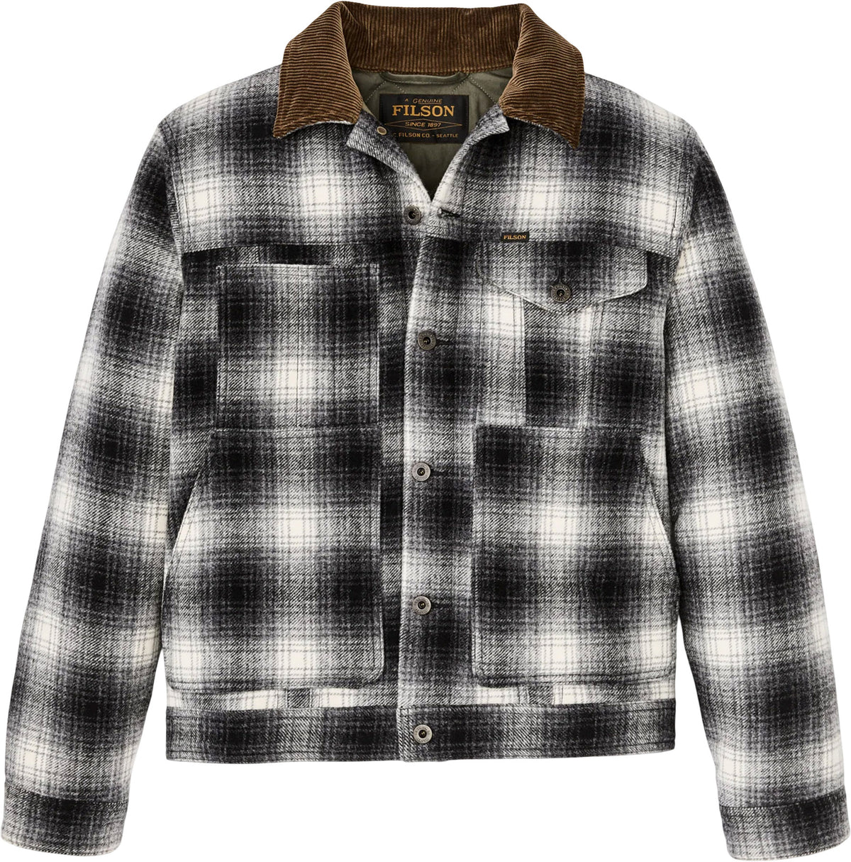 Spokane Insulated Short Cruiser Waxed Jacket - Men's