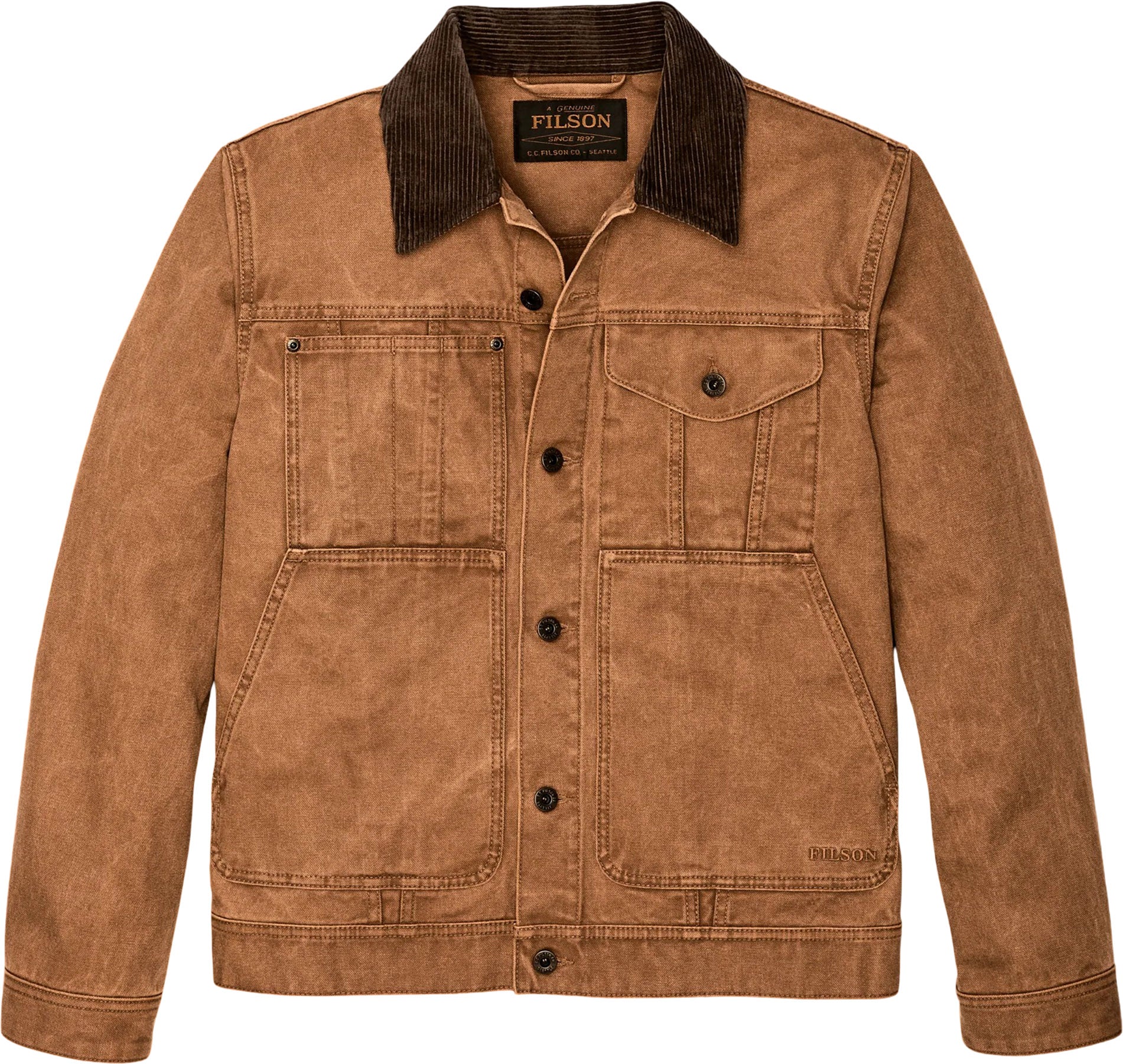 Rustic Canvas Short Cruiser Jacket - Men's