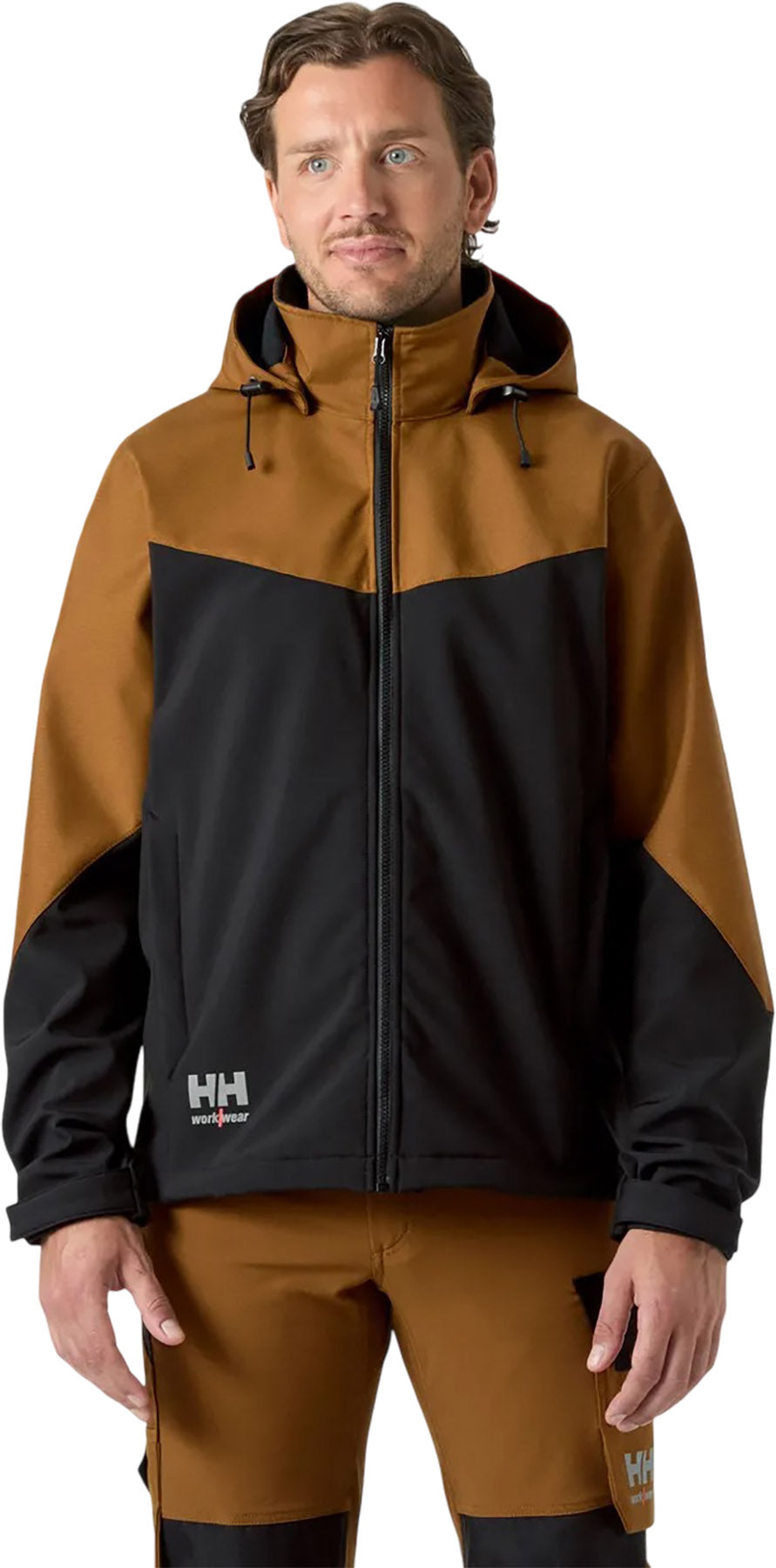 Oxford Hooded Softshell Jacket - Men's