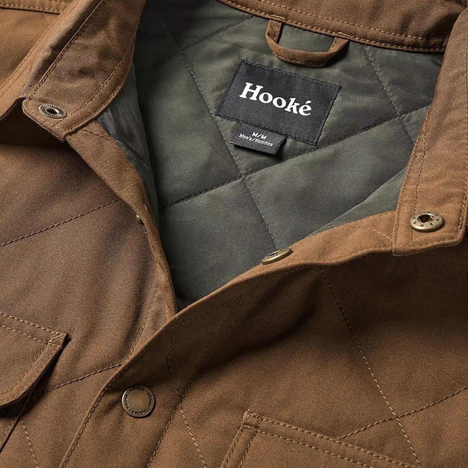 Quilted Shirt Jacket - Men's