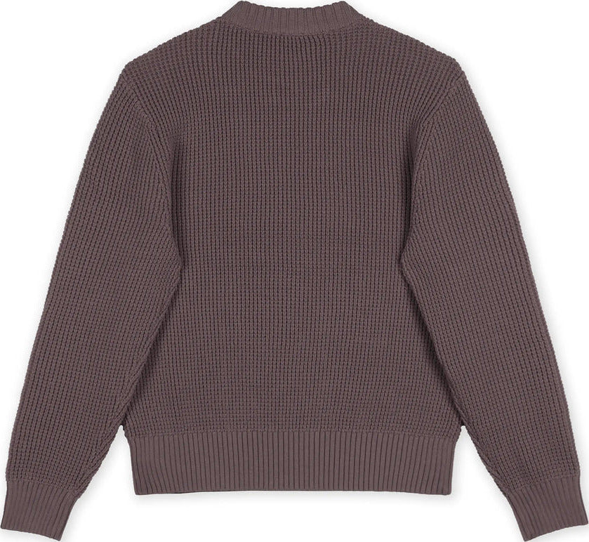 Waffle Knit Sweater - Women's