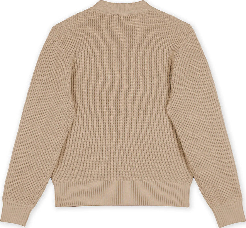 Waffle Knit Sweater - Women's