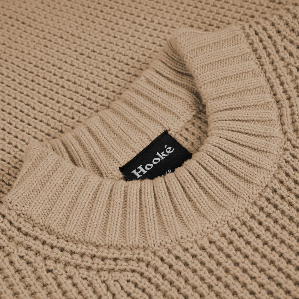 Waffle Knit Sweater - Women's
