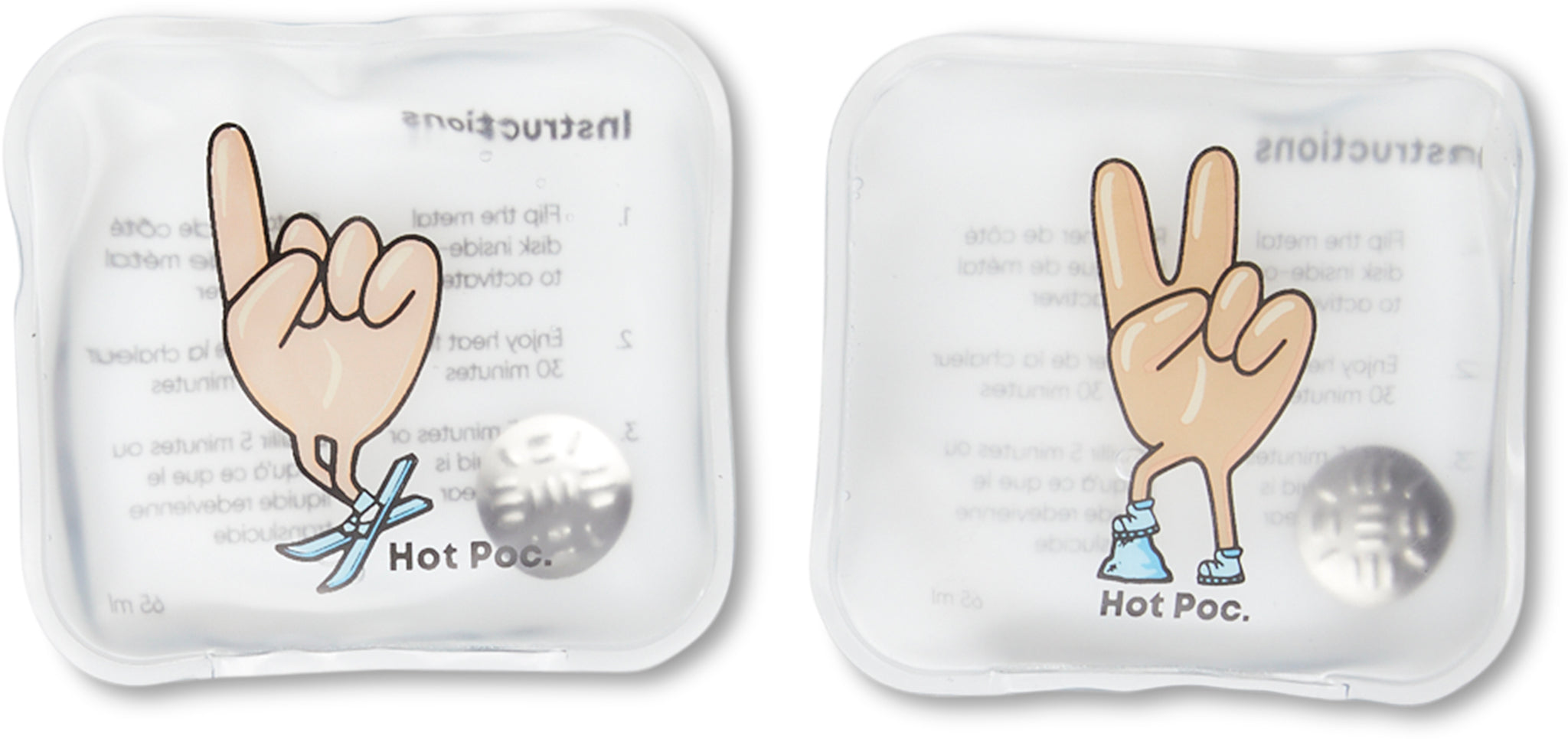 Hot Poc Reusable Hand Warmers – Pack of 2