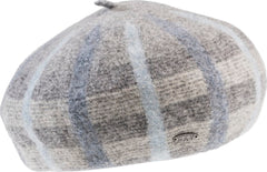 Brianna Plaid Beret Hat - Women's