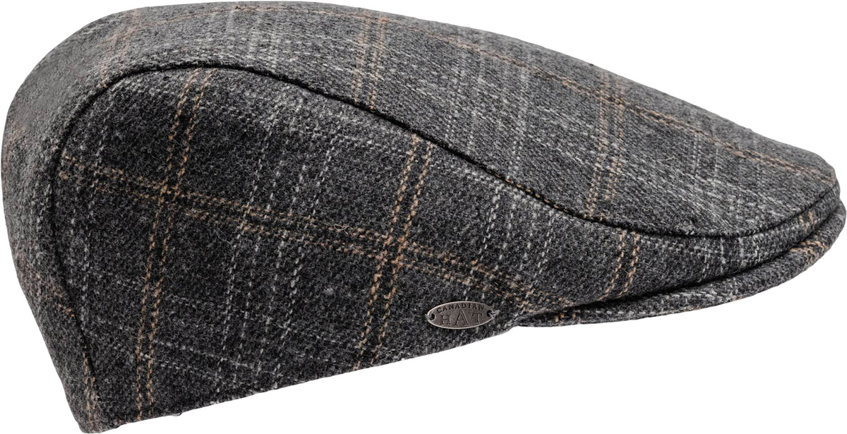 Colt Wool Plaid Newsboy Cap - Unisex