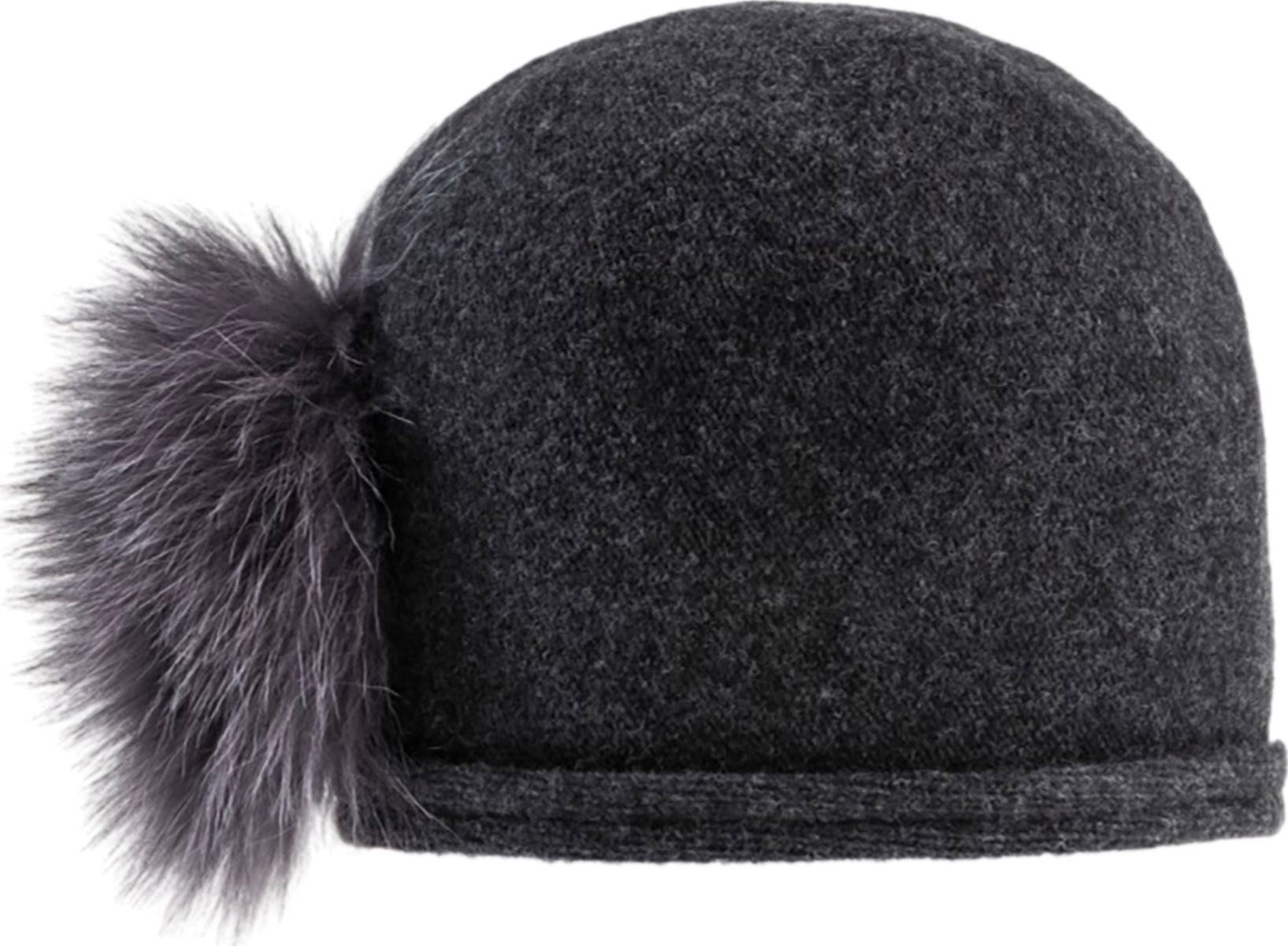 Cici Ormos Winter Hat with Upcycled Side Pom - Women's