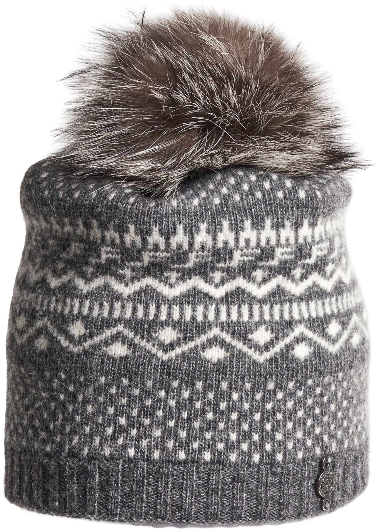 Romy-P Beanie with Fur Pom - Unisex