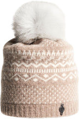 Romy-P Beanie with Fur Pom - Unisex