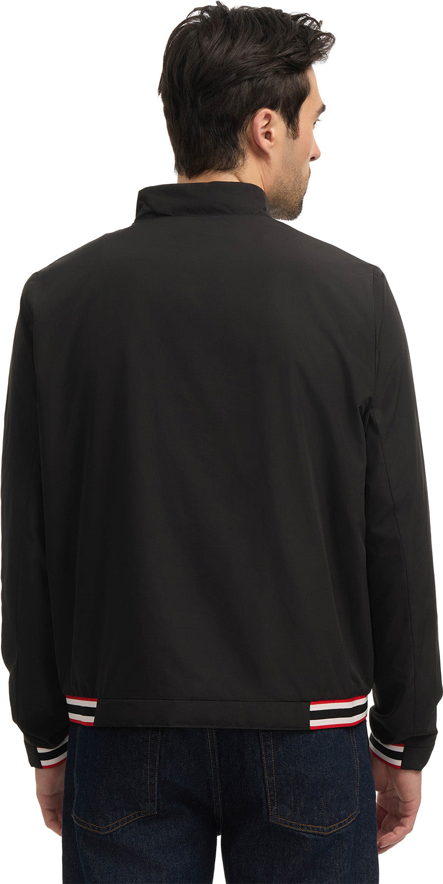Moorgate Elastic Details Bomber Jacket - Men's 