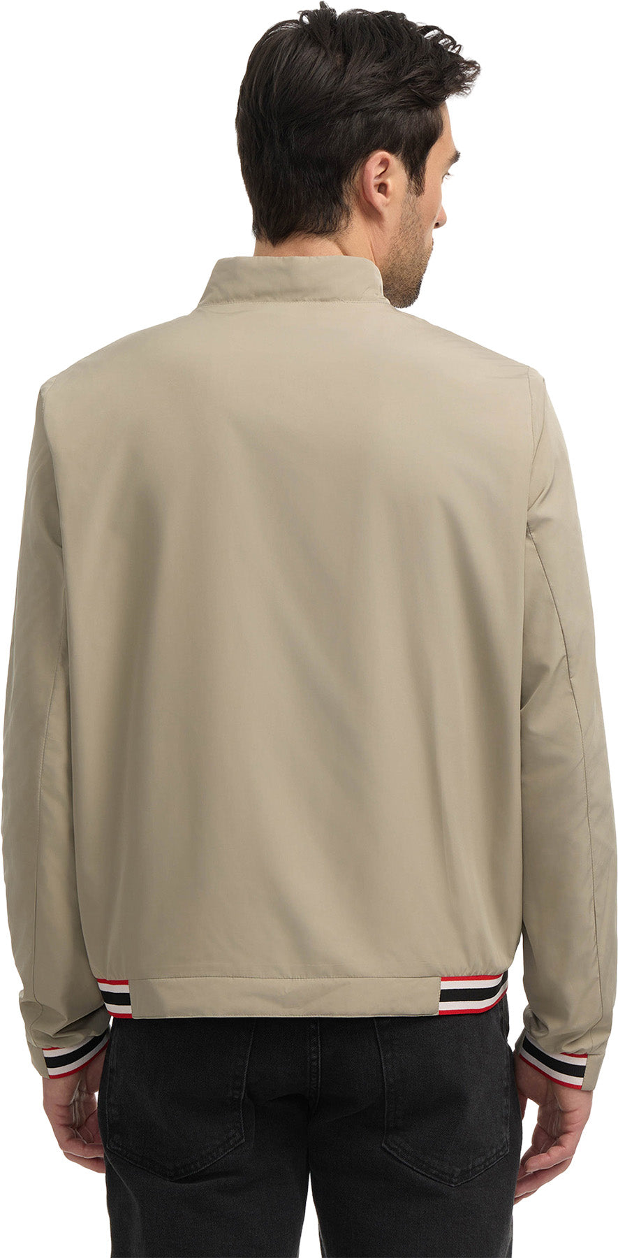 Moorgate Elastic Details Bomber Jacket - Men's 