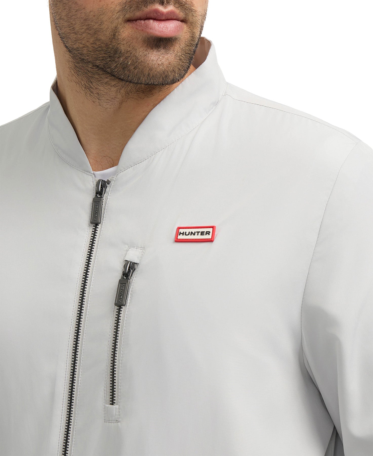 Moorgate Elastic Details Bomber Jacket - Men's 