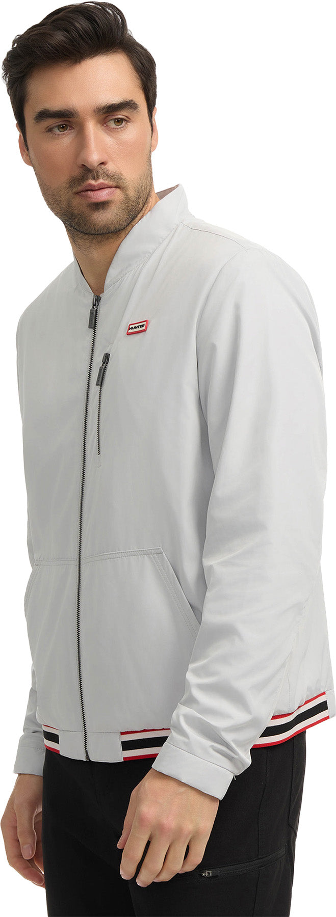 Moorgate Elastic Details Bomber Jacket - Men's 
