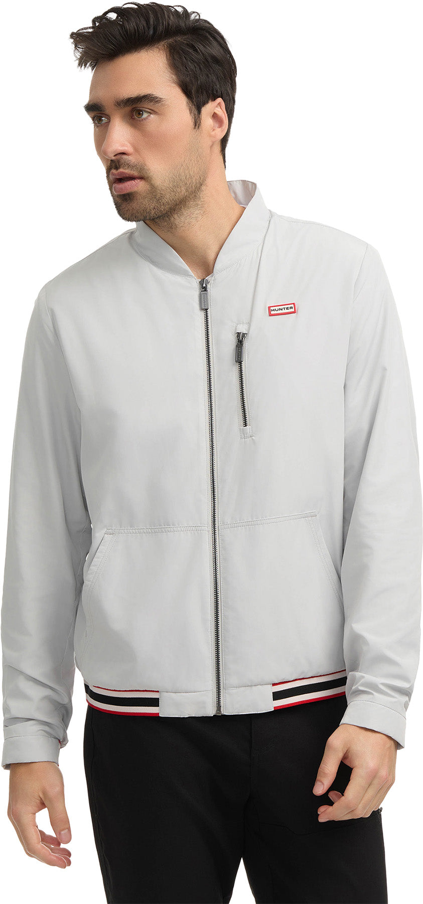 Moorgate Elastic Details Bomber Jacket - Men's 