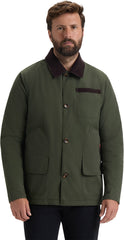 Samuel Canvas Jacket with Corduroy Trims - Men's