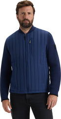 Kindale Vertical Quilt Jacket with Sweater Knit Sleeves - Men's
