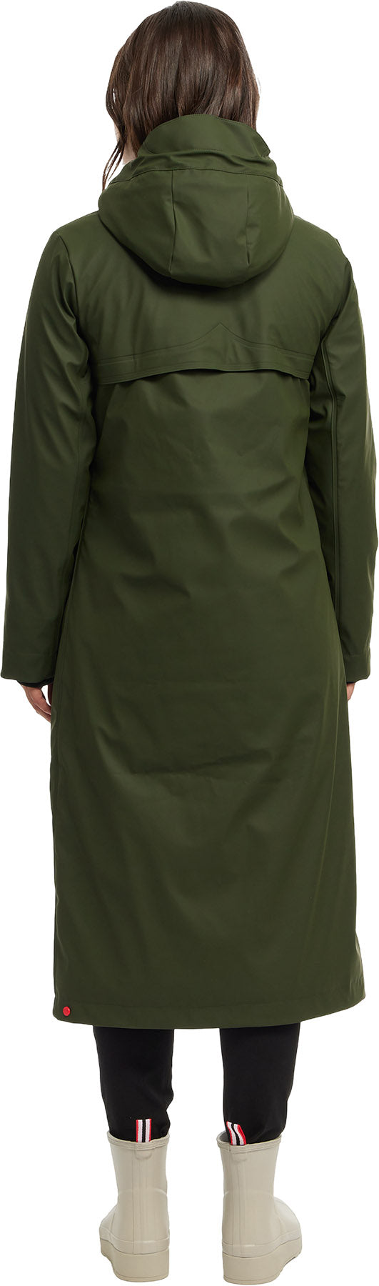 Sammy Longline Padded Rubberized Raincoat - Women's