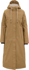 Sammy Longline Padded Rubberized Raincoat - Women's