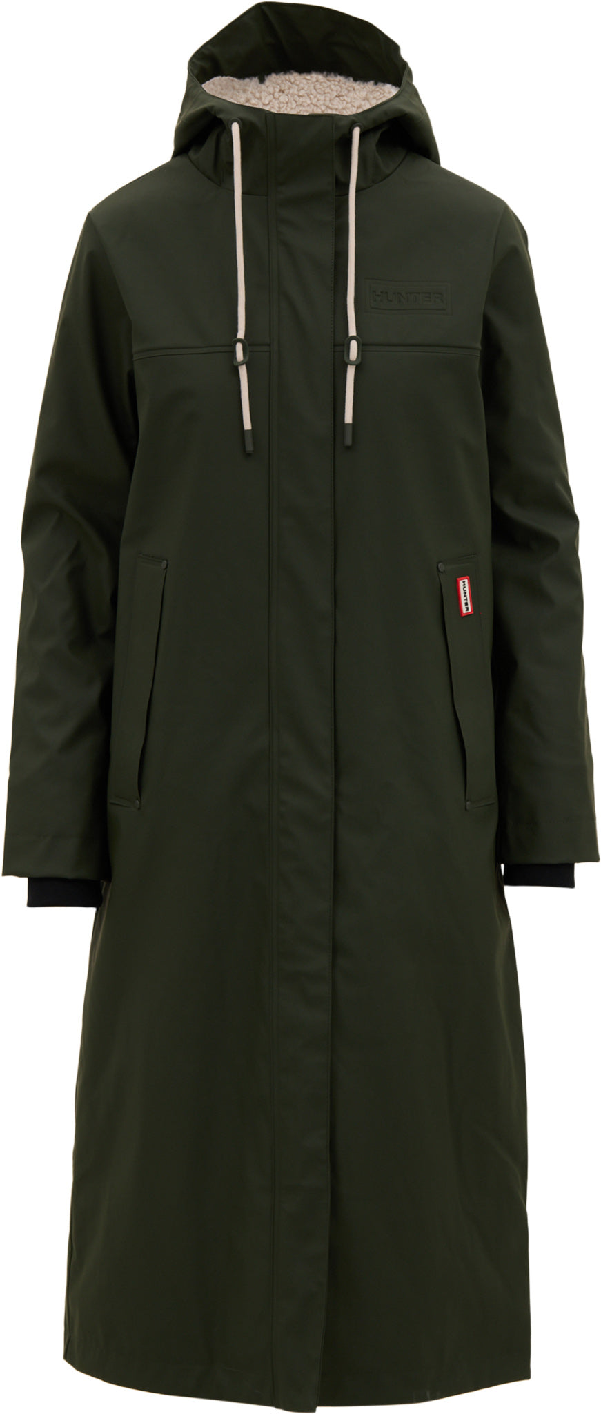 Sammy Longline Padded Rubberized Raincoat - Women's