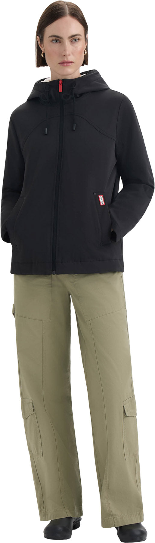Blake Short Canvas Rain Jacket - Women's