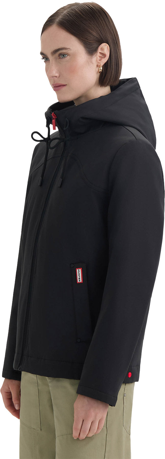 Blake Short Canvas Rain Jacket - Women's