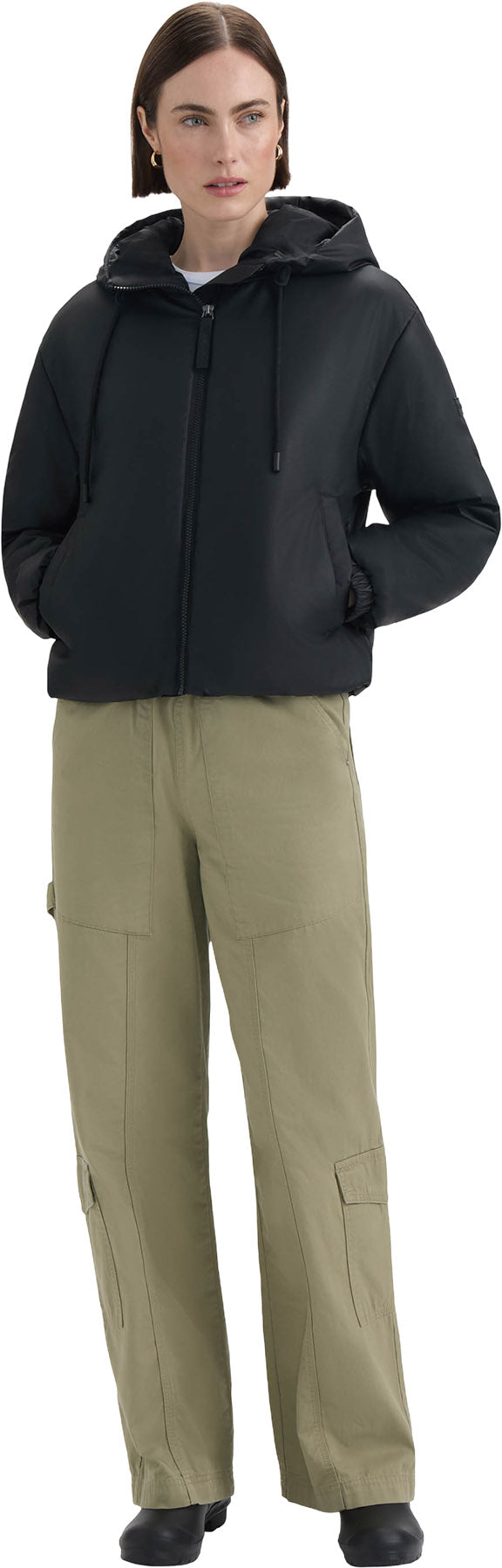 Leah Short Zip Up Puffer - Women's