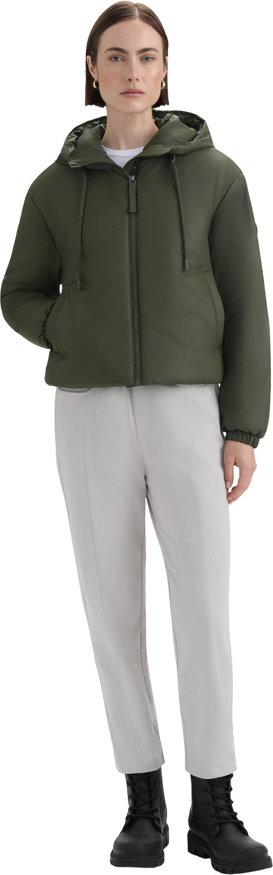 Leah Short Zip Up Puffer - Women's