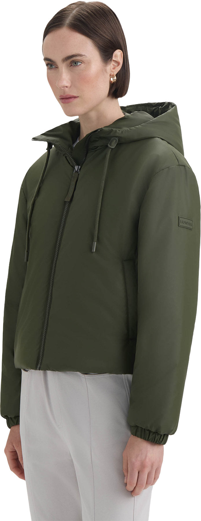 Leah Short Zip Up Puffer - Women's
