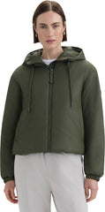 Leah Short Zip Up Puffer - Women's