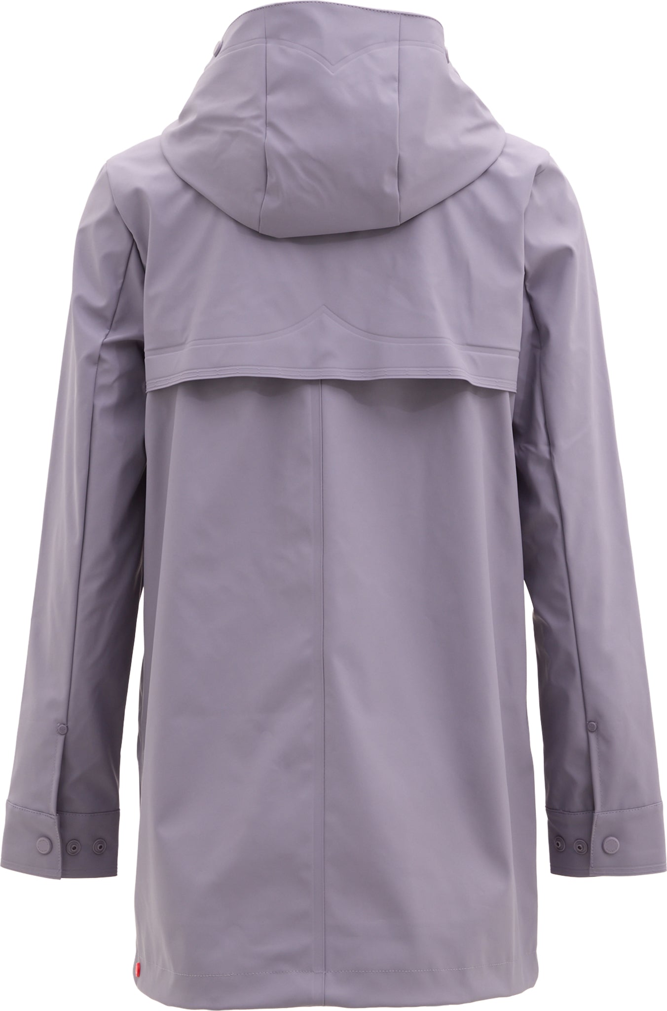 Acacia Rubberized Mid-Length Raincoat - Women's