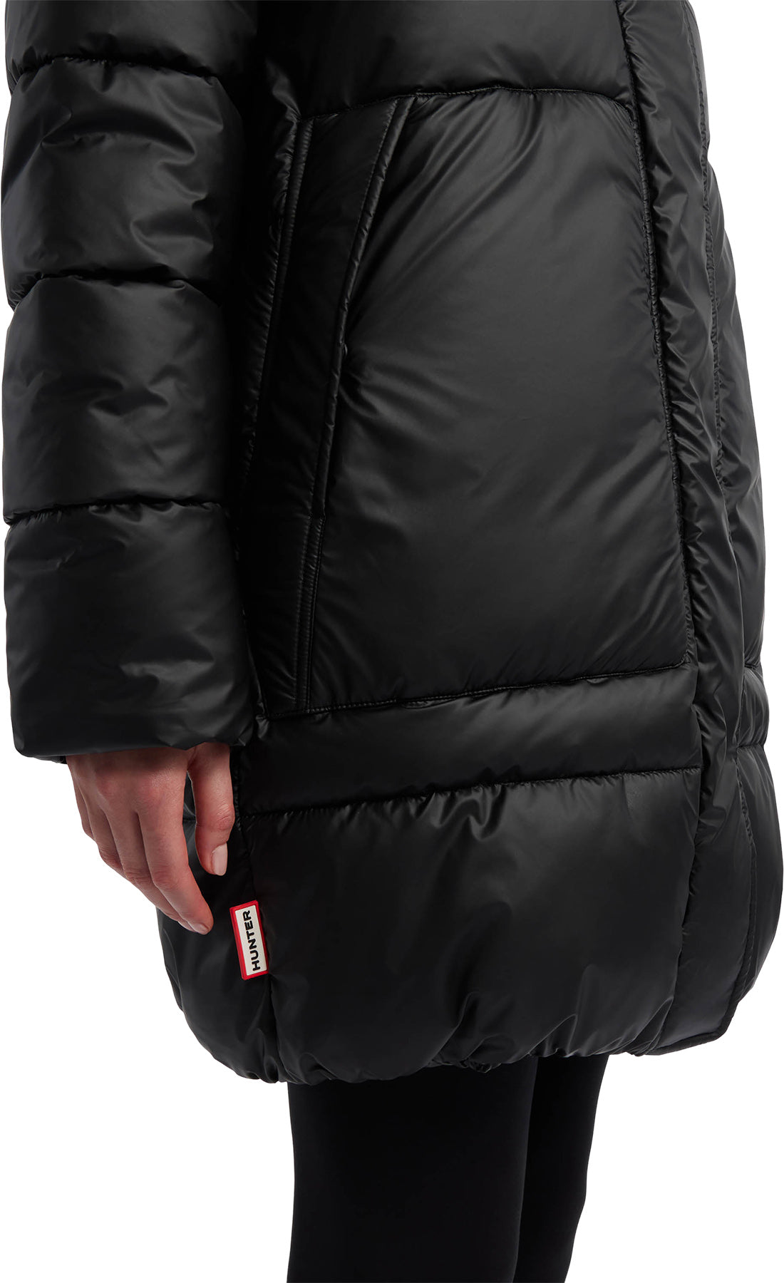 Almond Marshmallow Mid Length Puffer Jacket - Women's
