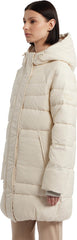 Almond Marshmallow Mid Length Puffer Jacket - Women's