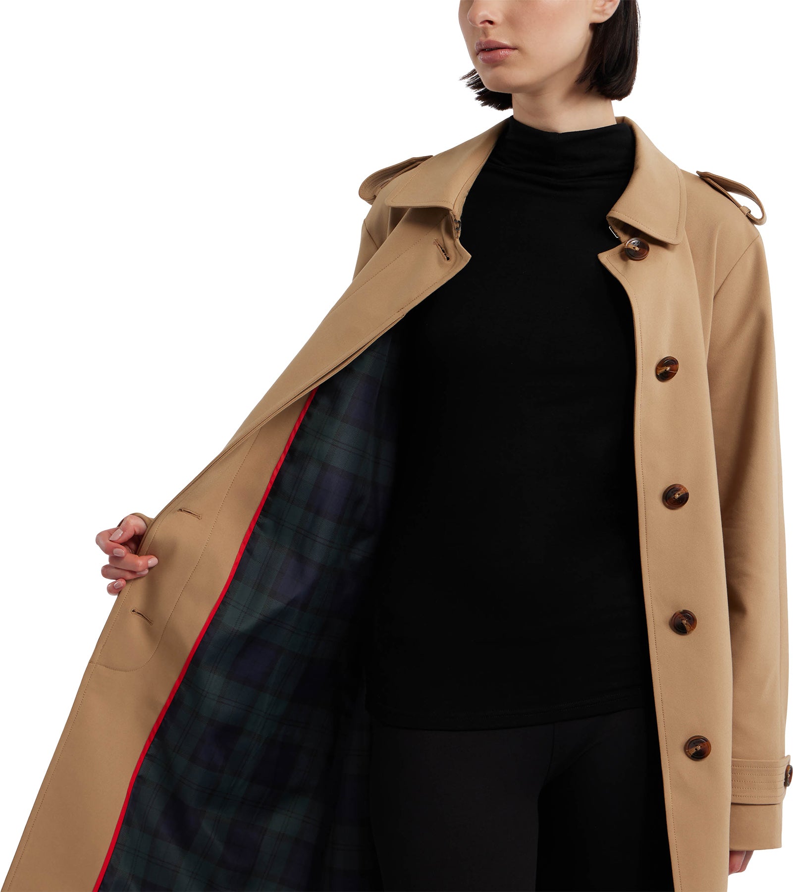 Stella Novelty Gab Trench - Women's