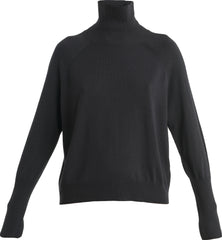 MerinoFine Luxe Long Sleeve High Neck Sweater - Women's
