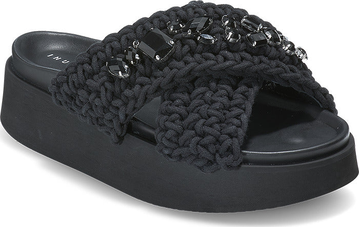 Woven Stones Platform Sandals - Women's