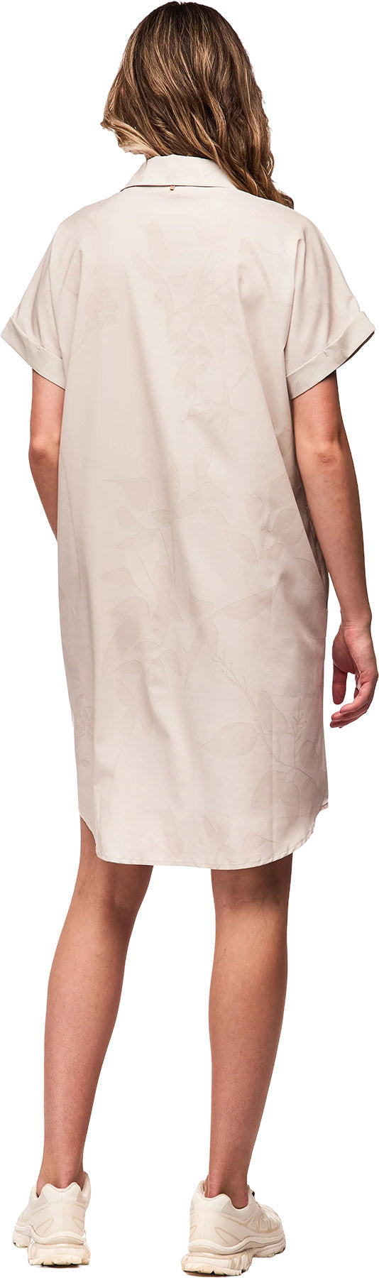 Frivol Knee Length Short Sleeve Shirt Dress - Women's