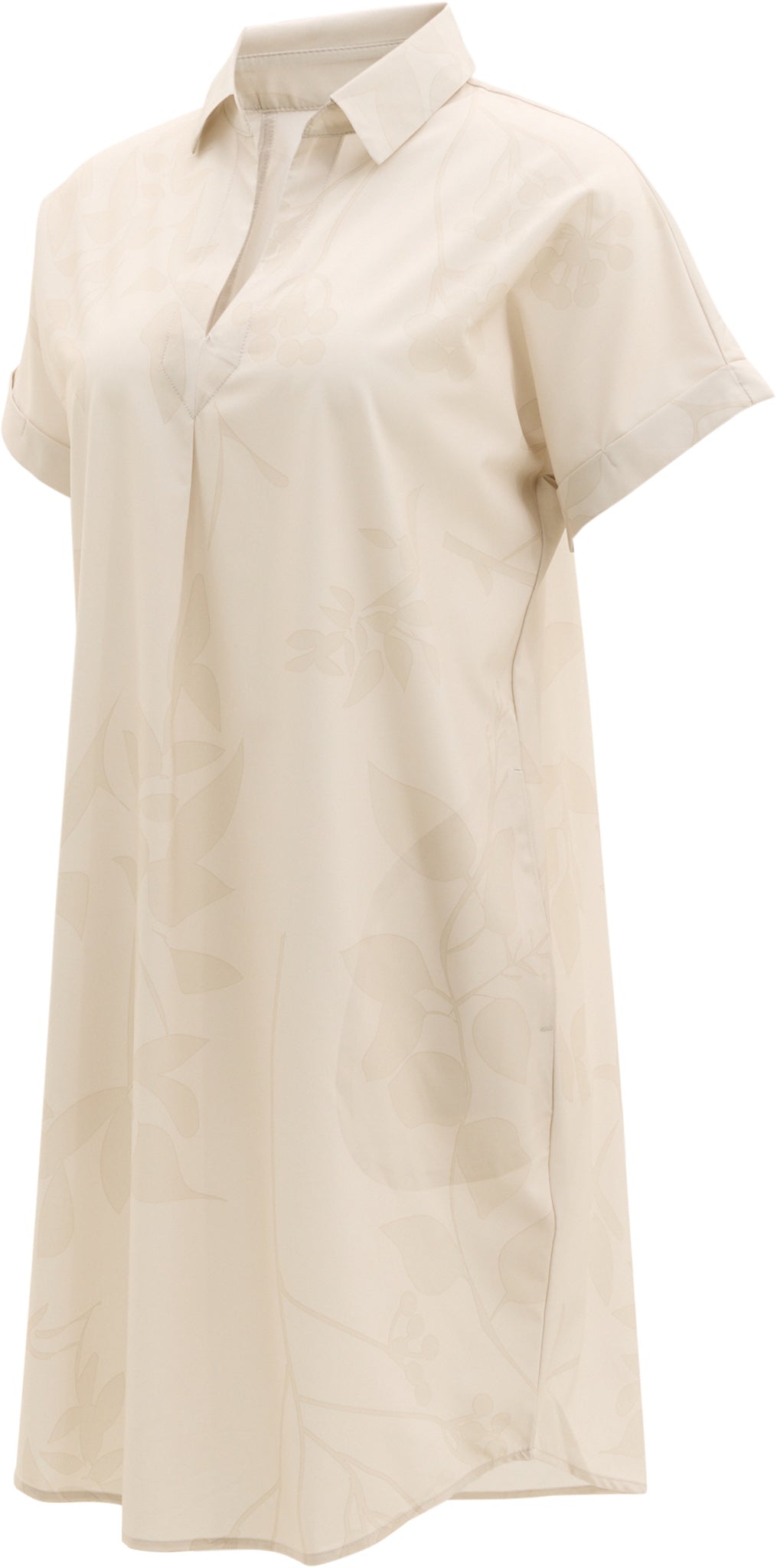 Frivol Knee Length Short Sleeve Shirt Dress - Women's
