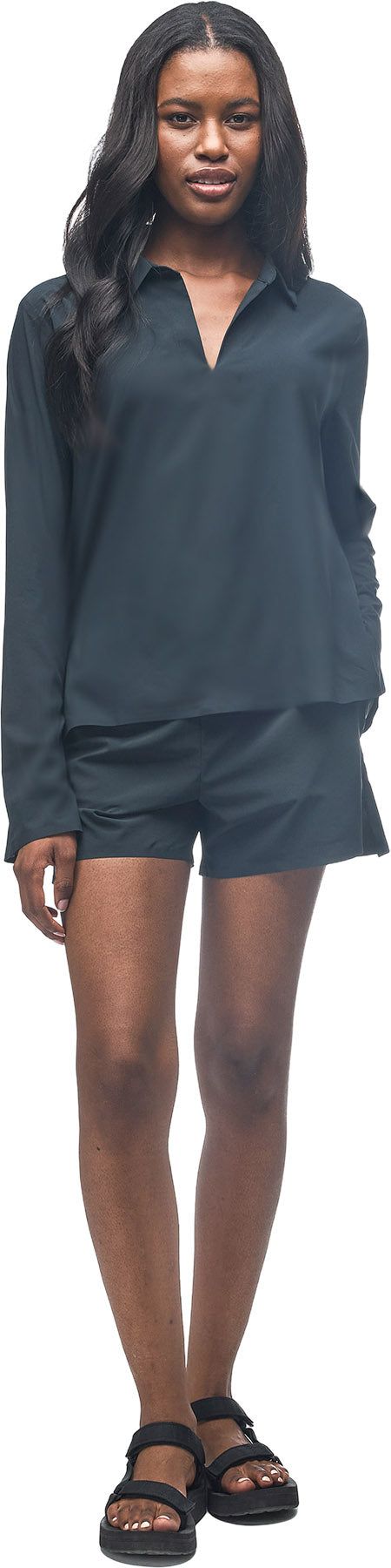 Frivola Long Sleeve Blouse - Women's
