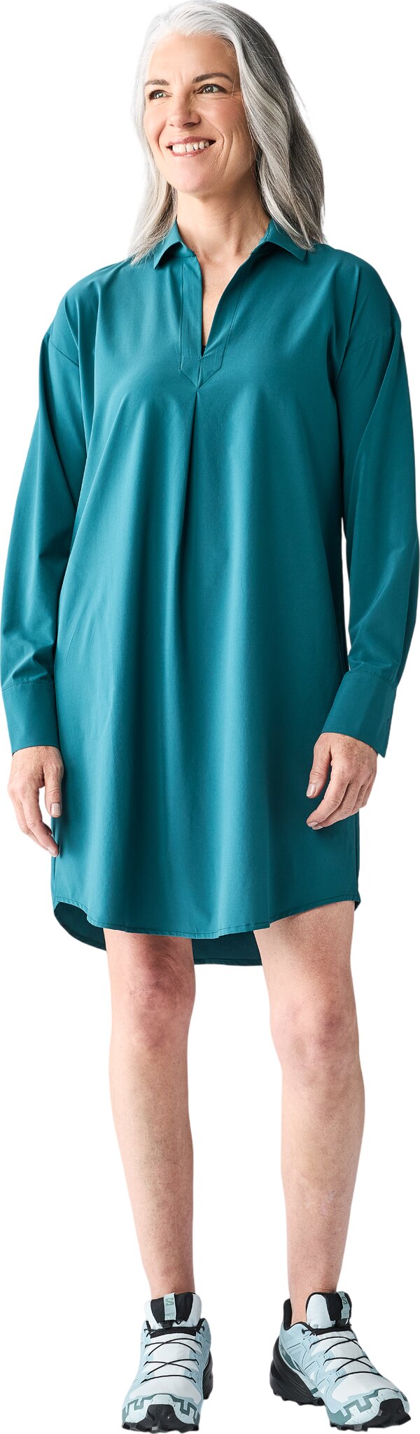 Frivol Long Sleeve Dress  - Women's