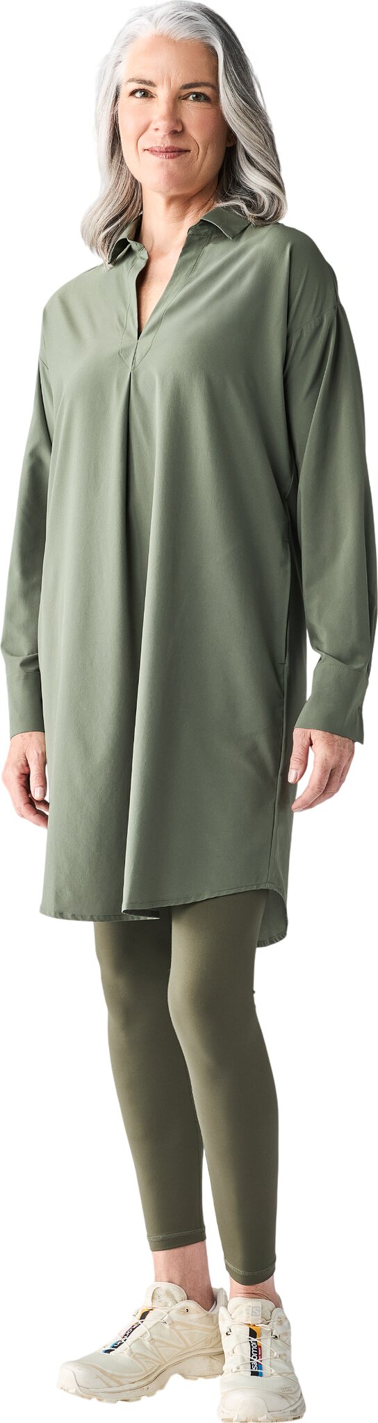 Frivol Long Sleeve Dress  - Women's
