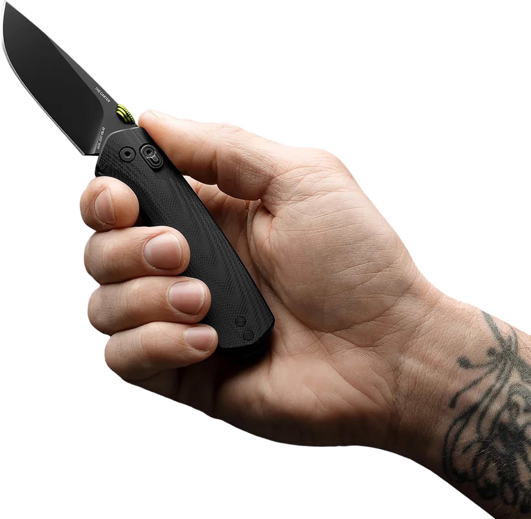 The Carter XL Micarta Blade Pocket Knife