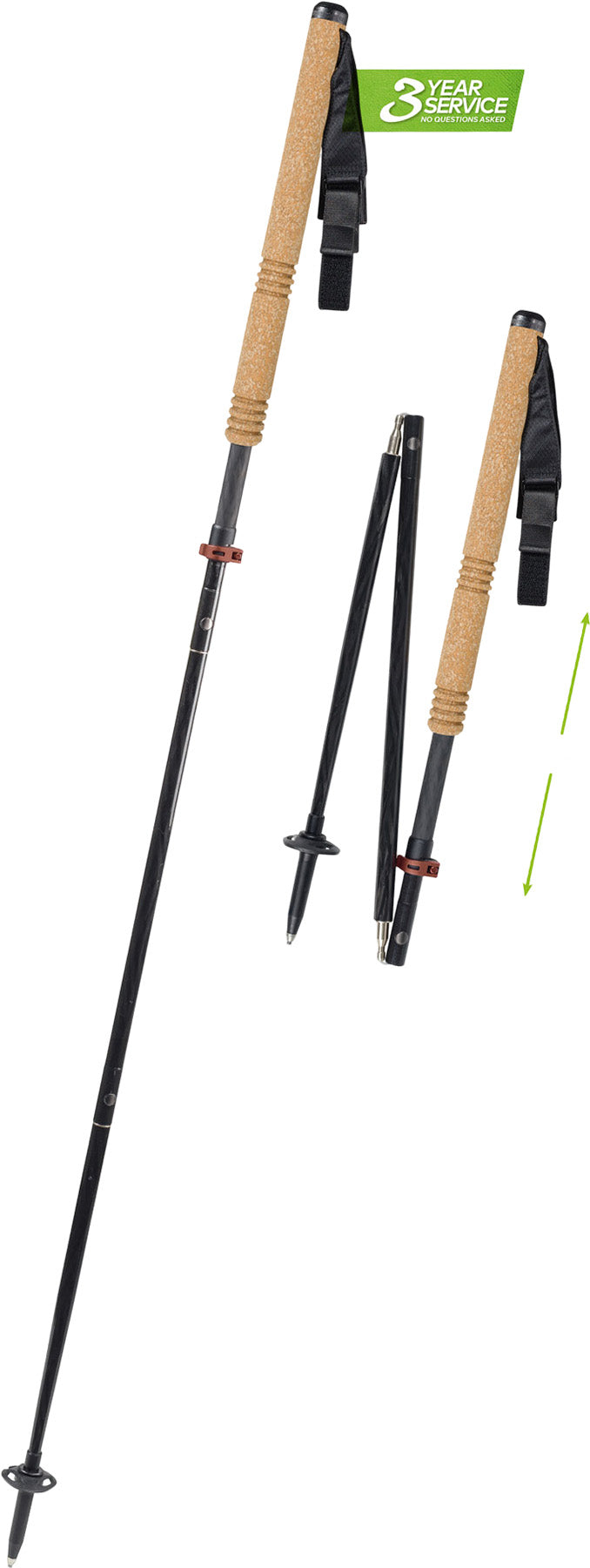 Travel and Wading Staff FXP Vario Poles